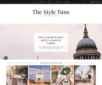 Thestyletune.com(The Style Tune) Screenshot