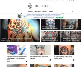 Thestyleup.com(The Style Up) Screenshot