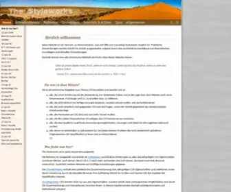 Thestyleworks.de(The StyleWorks) Screenshot