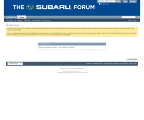 Thesubaruforum.com(Activity Stream) Screenshot