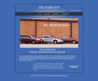 Thesubieguy.com(THE SUBIE GUY) Screenshot