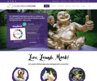 Thesuburbanmonk.com(The Suburban Monk) Screenshot