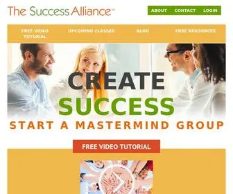 Thesuccessalliance.com(Mastermind Group) Screenshot