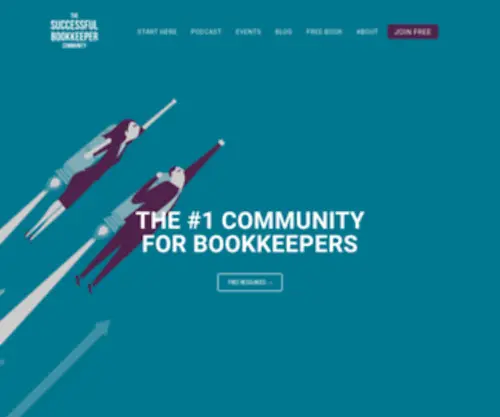 Thesuccessfulbookkeeper.com(Helping Bookkeepers Build Successful Businesses) Screenshot
