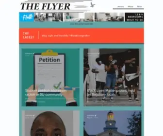 Thesuflyer.com(The Flyer) Screenshot