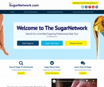 Thesugarnetwork.com(Body Sugaring Professional Directory) Screenshot