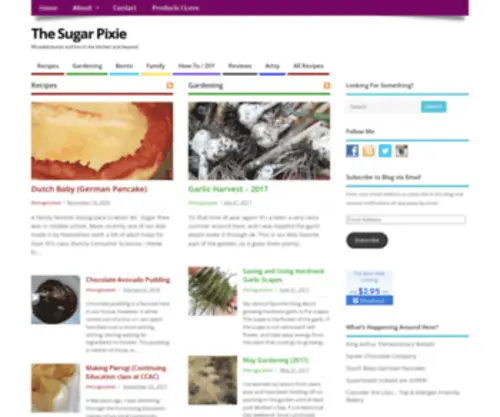 Thesugarpixie.net(The Sugar Pixie (tsp)) Screenshot