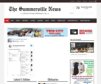 Thesummervillenews.com(The Summerville News Online) Screenshot