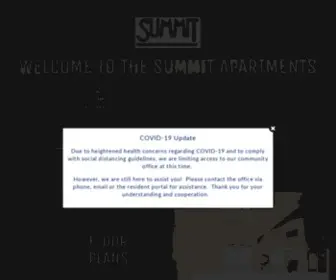 Thesummitapartments.com(The Summit Apartments in Corpus Christi) Screenshot