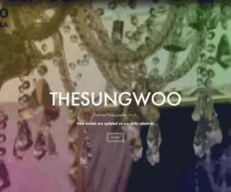 Thesungwoo.com(Fashion photographer in LA) Screenshot