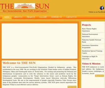 Thesunngo.org(THE SUN) Screenshot