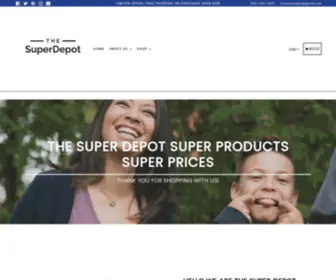 Thesuperdepotshop.com(The Super Depot) Screenshot