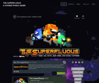 Thesuperfluous.com(The Superfluous) Screenshot