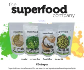 Thesuperfoodcompany.in(The Superfood Company) Screenshot