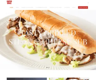 Thesupergrill.com(The Super Grill) Screenshot