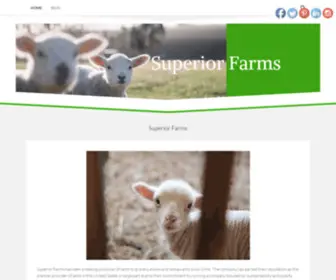 Thesuperiorfarms.com(Superior Farms) Screenshot