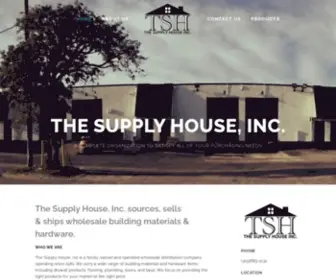 Thesupplyhouse.us(The Supply House Inc) Screenshot