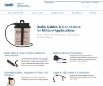 Thesupplynet.com(Tactical Radio Cables) Screenshot