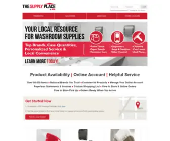 Thesupplyplace.com(The Supply Place) Screenshot