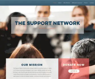 Thesupportnetwork.org(The Support Network) Screenshot