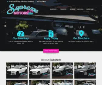 Thesuprememotors.com(Thesuprememotors) Screenshot