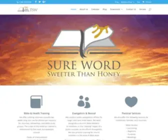 Thesureword.org(The Sure Word) Screenshot