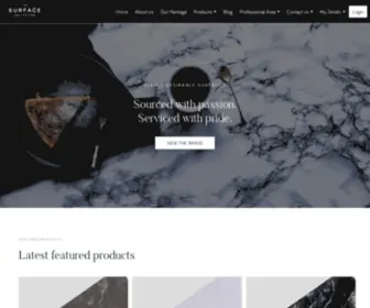 Thesurfacecollection.co.uk(Natural Stone & Composite Stone Products) Screenshot