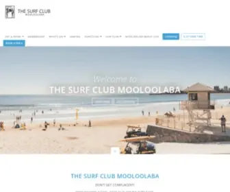 Thesurfclub.com.au(The Surf Club Mooloolaba on the Sunshine Coast in Queensland) Screenshot