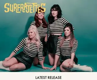 Thesurfrajettes.com(The Surfrajettes) Screenshot