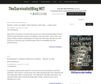 Thesurvivalistblog.net(The Survivalist Blog) Screenshot