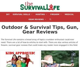 Thesurvivallife.com(The Survival Life) Screenshot