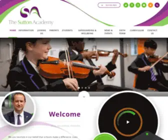 Thesuttonacademy.org.uk(The Sutton Academy) Screenshot