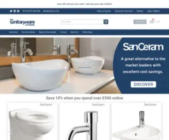 Theswc.co.uk(The Sanitaryware Company) Screenshot