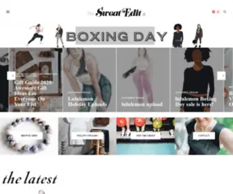 Thesweatedit.com(The Sweat Edit) Screenshot
