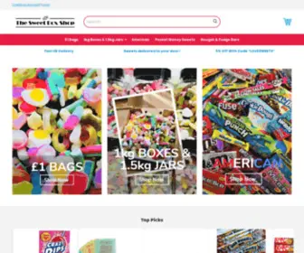 Thesweetboxshop.com(Retro Sweets) Screenshot