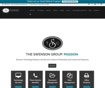 Theswensongroup.com(The Swenson Group) Screenshot