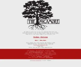 Thesycamoresf.com(The Sycamore) Screenshot