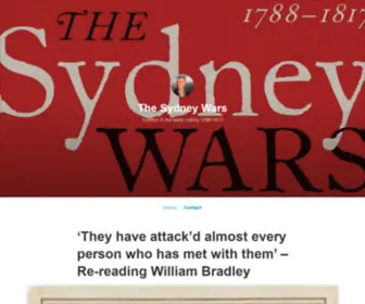 Thesydneywars.com(Conflict in the early colony) Screenshot