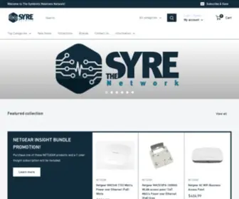 Thesyrenetwork.com(The SYRE Network) Screenshot