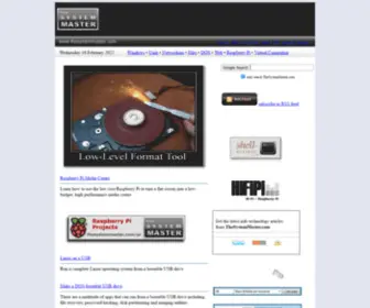 Thesystemmaster.com(Unix) Screenshot