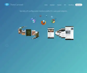 Theta-Carousel.com(Theta Carousel) Screenshot