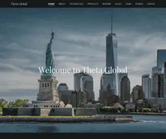 Theta-Global.com(Theta Global) Screenshot