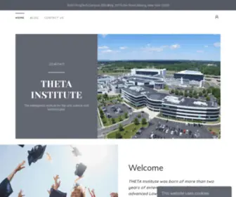 Theta-Institute.com(THETA INSTITUTE) Screenshot