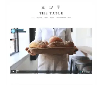 Thetablefarmbakery.com(The Table) Screenshot