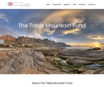 Thetablemountainfund.org.za(The Table Mountain Fund) Screenshot