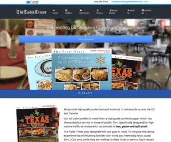 Thetabletimesinc.com(The Table Times) Screenshot