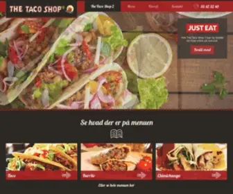 Thetacoshop.dk(Mexicansk mad i hjertet af Østerbro) Screenshot
