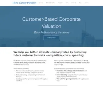 Thetaequity.com(Theta Equity Partners) Screenshot