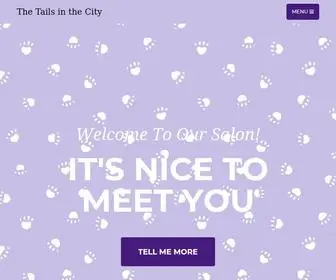 Thetailsinthecity.com(The Tails In The City) Screenshot