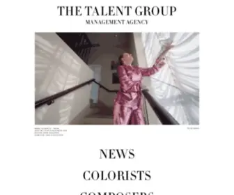 Thetalentgroup.eu(The Talent Group) Screenshot
